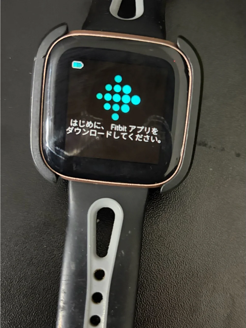 Fitbit Versa 2 Black with Rose Gold